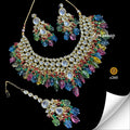 Zevar Jewelry Sets Kaleidoscope Harmony Kundan Necklace