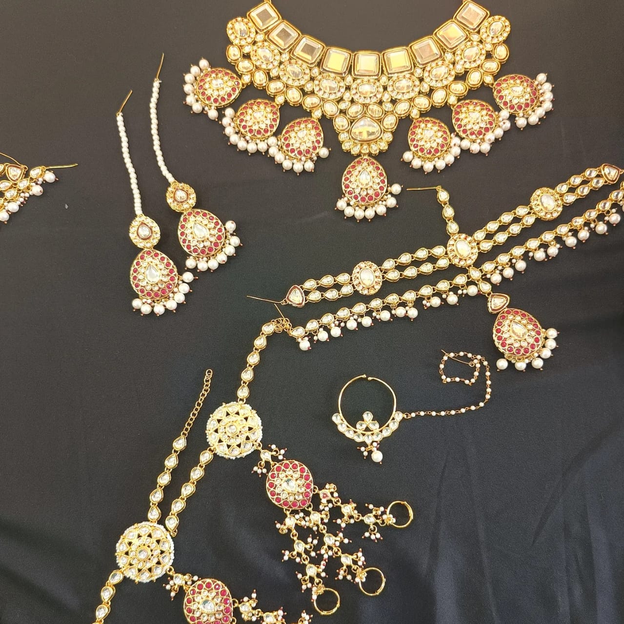 Zevar Jewelry Sets Luxurious Heavy Kundan Bridal Set