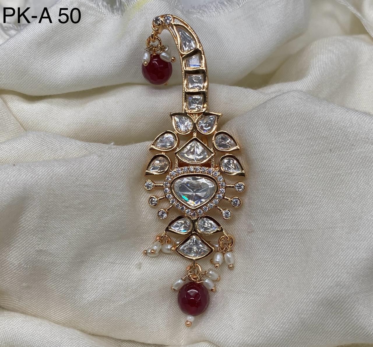 Zevar Kalgi Exquisite Pachi Kundan Kalgi for Grooms | Royal Headpiece