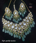 Zevar Necklace Kundan Choker Necklace Set for Women | Indian Bridal Jewelry