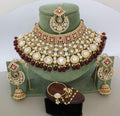 zevar New Kundan Bridal Jewelry Set Kundan And Pulki Jewelry Set