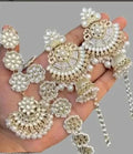 Zevar Traditional Indian Jewelry Set New Rajasthani Slsfull With Mangtika And Errings Combo