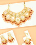 Zevar Trendy Choker Bridal Set Gold Plated  Trendy Choker Bridal Set