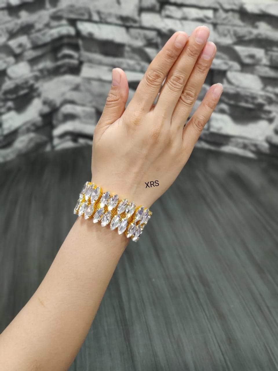 Nakhreli bracelet white Beautiful Western Bracelets By Zevar