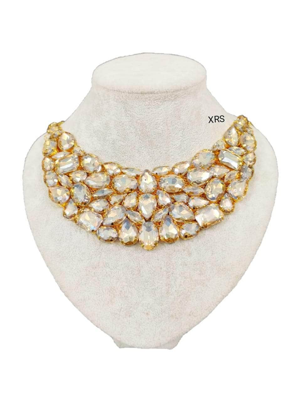Nakhreli choker necklace COLOR01 Beautiful Western Necklace By Zevar