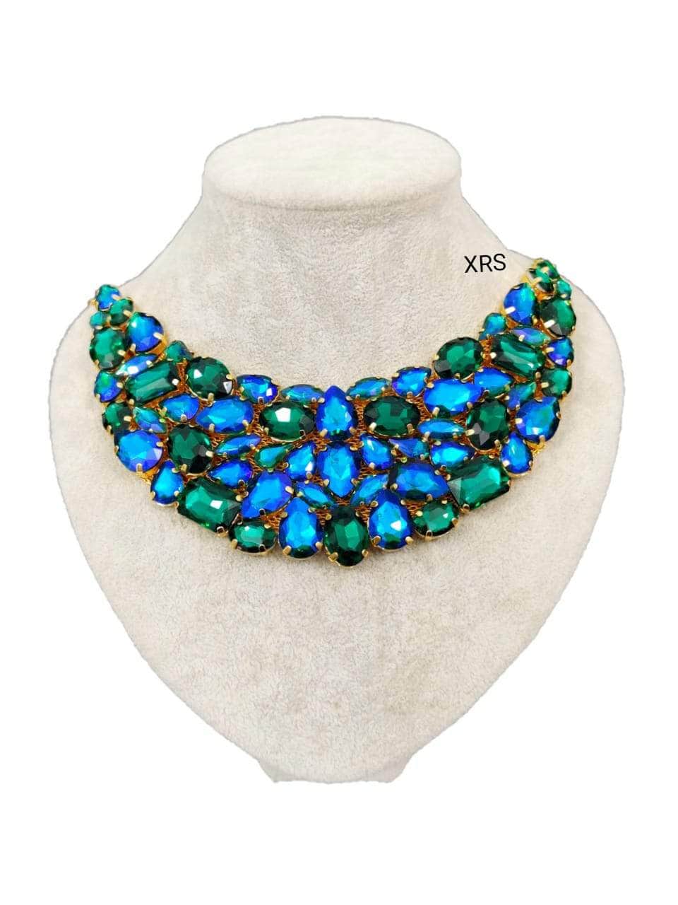 Nakhreli choker necklace COLOR04 Beautiful Western Necklace By Zevar