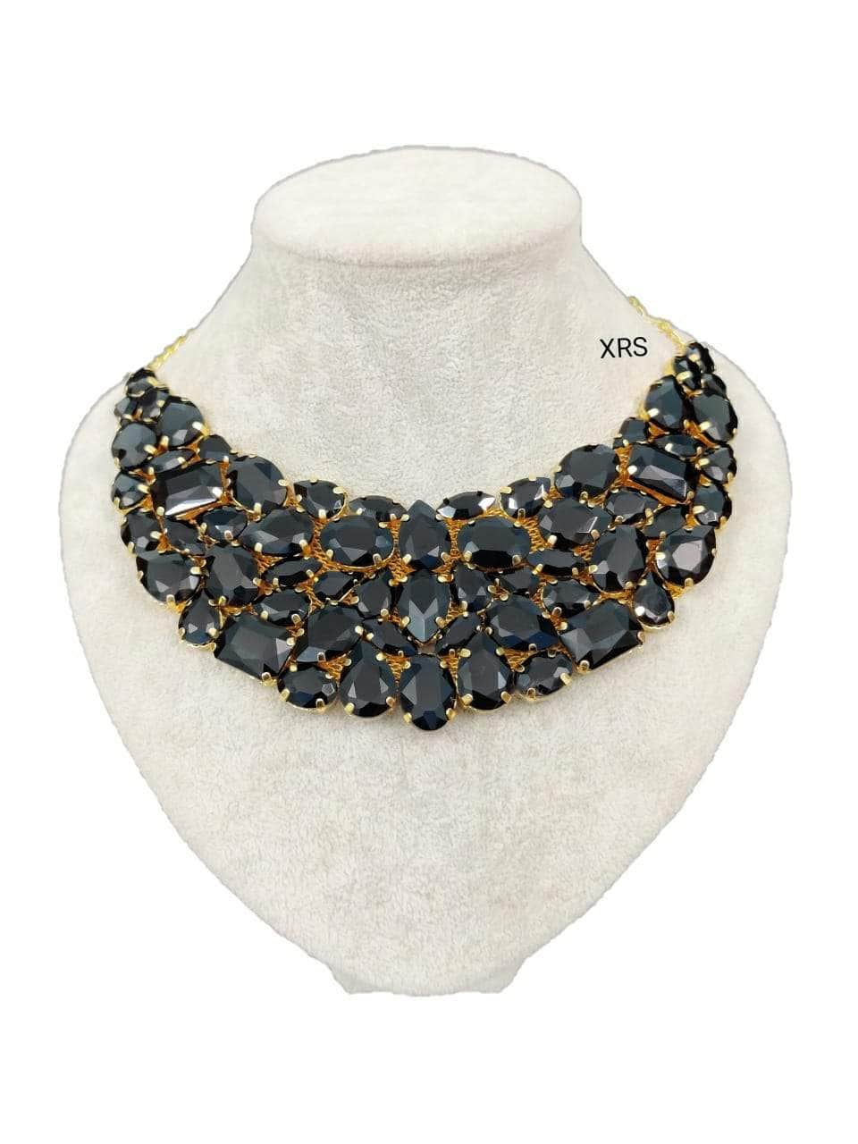 Nakhreli choker necklace COLOR05 Beautiful Western Necklace By Zevar