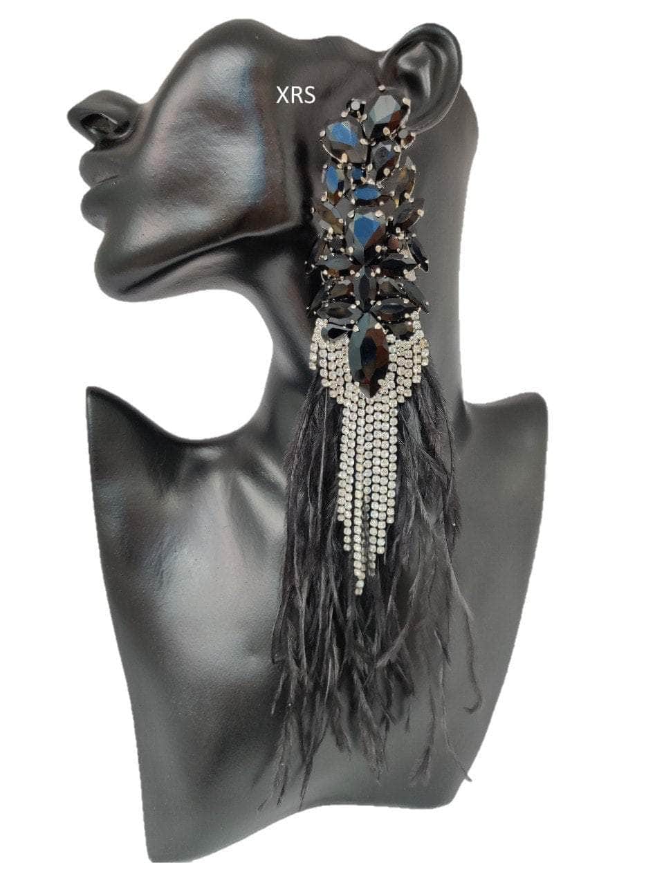 Nakhreli Earrings COLOR03 Ophelia Earrings With Feather By Zevar