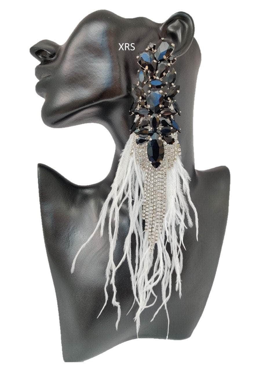 Nakhreli Earrings COLOR05 Ophelia Earrings With Feather By Zevar
