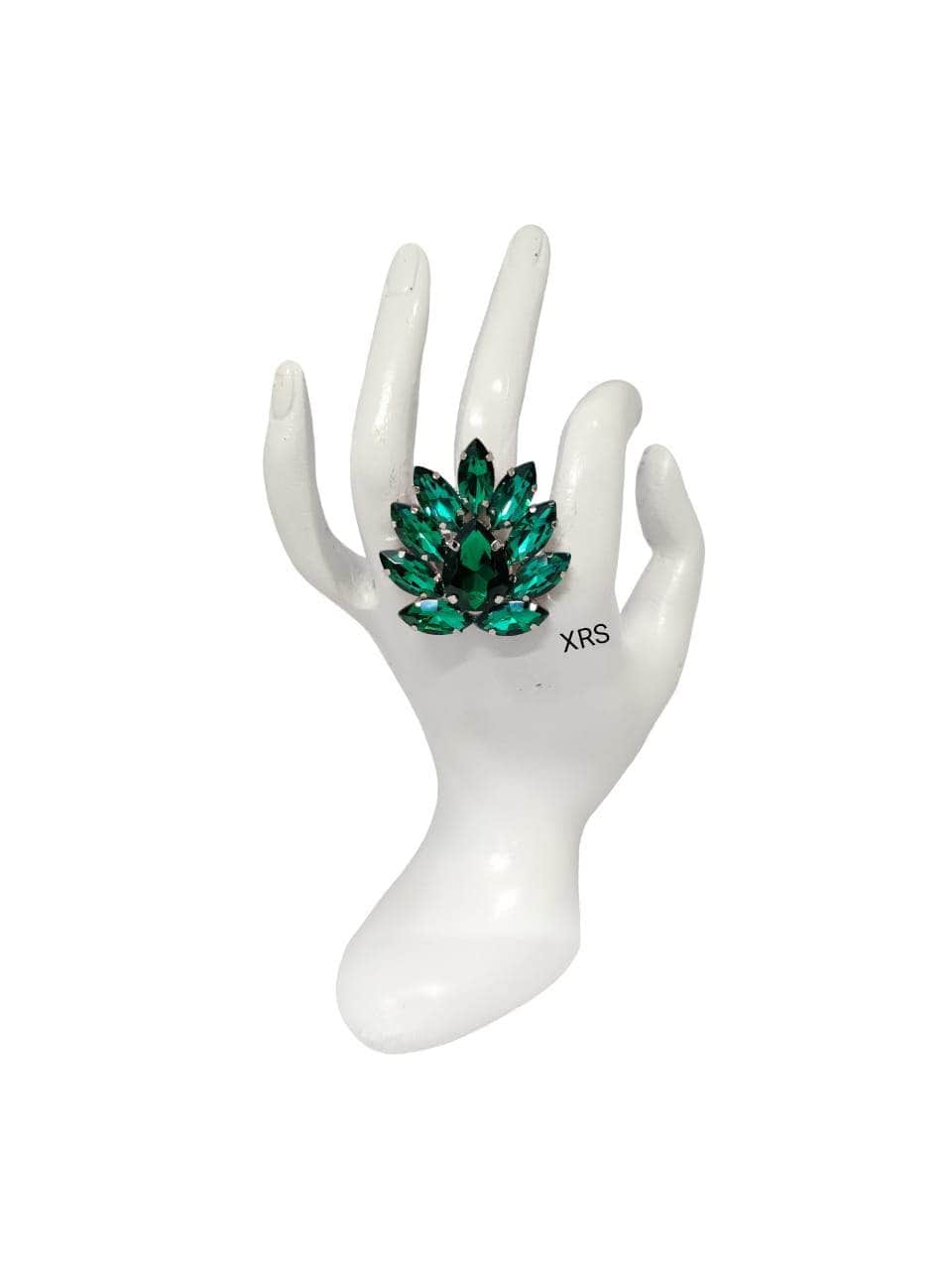 Nakhreli Finger Ring COLOR01 Beautiful Western Lotus Latest Ring By Zevar