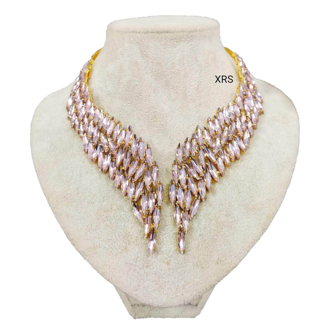 Nakhreli Necklace COLOR07 New fancy angle neckcuff in pretty look by Zevar