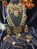 Zevar Bridal necklace Kundan Bridal Jewellery Set By Zevar