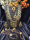 Zevar Bridal necklace Kundan Bridal Jewellery Set By Zevar