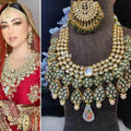 Zevar Bridal necklace Kundan Necklace Bridal Jewellry Set By Zevar