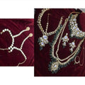 Zevar Bridal necklace Pretty Fine Kundan Bridal Necklace Set By Zevar.