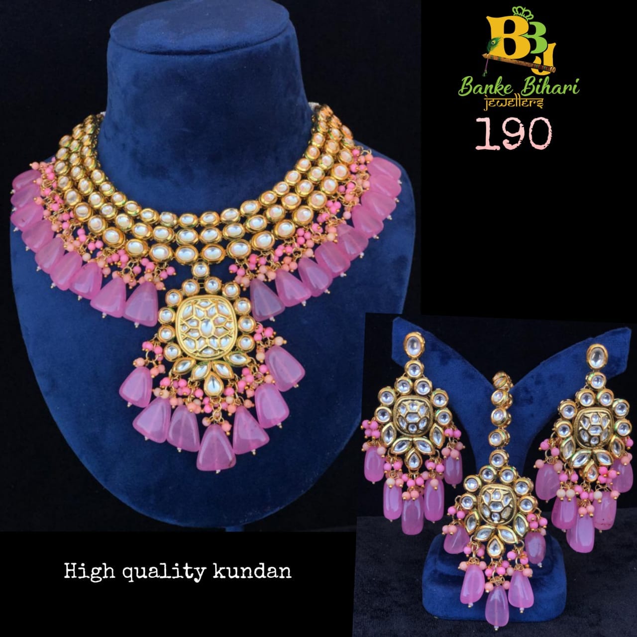 Zevar choker necklace Pink Pink Pearl Choker Necklace By Zevar