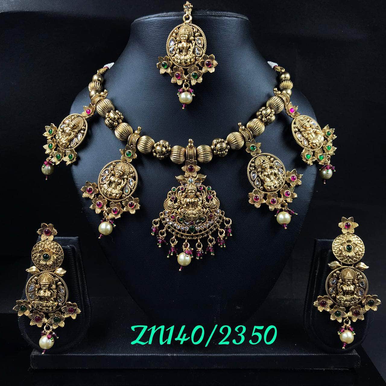 Zevar Copper necklace Gold Pleted Choker Necklace By Zevar