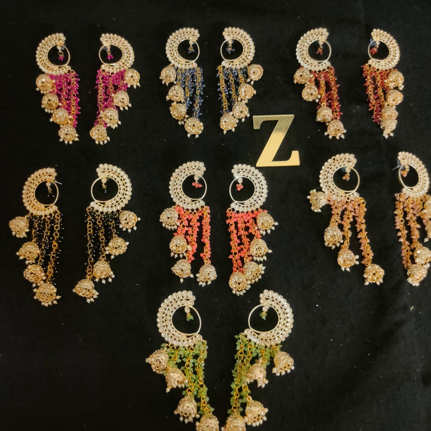 Zevar Earrings High Quality kundan New Design Earrings Set By Zevar