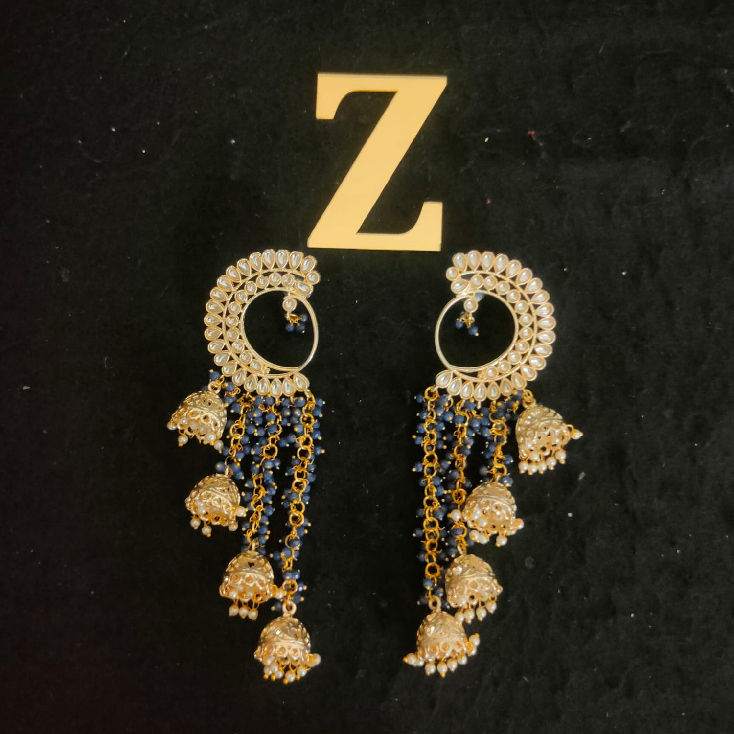 Zevar Earrings High Quality kundan New Design Earrings Set By Zevar