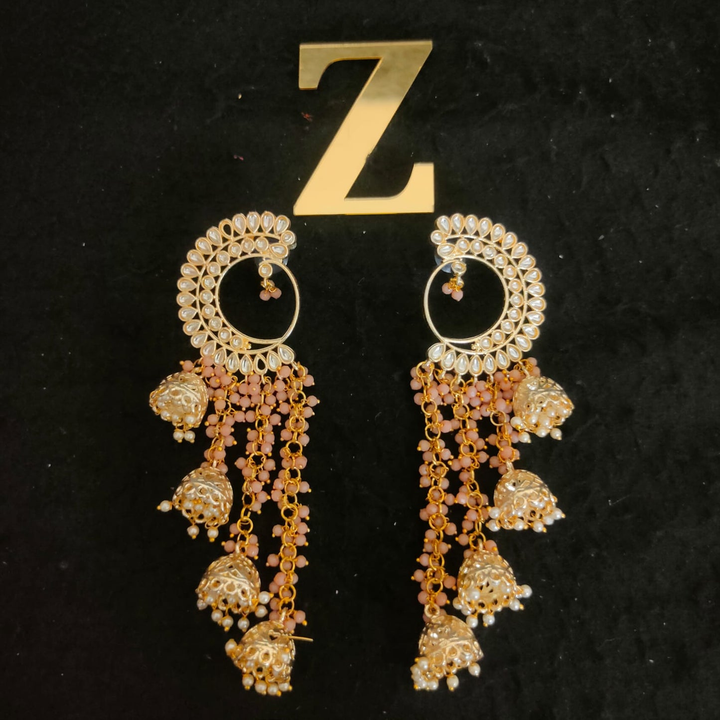 Zevar Earrings High Quality kundan New Design Earrings Set By Zevar