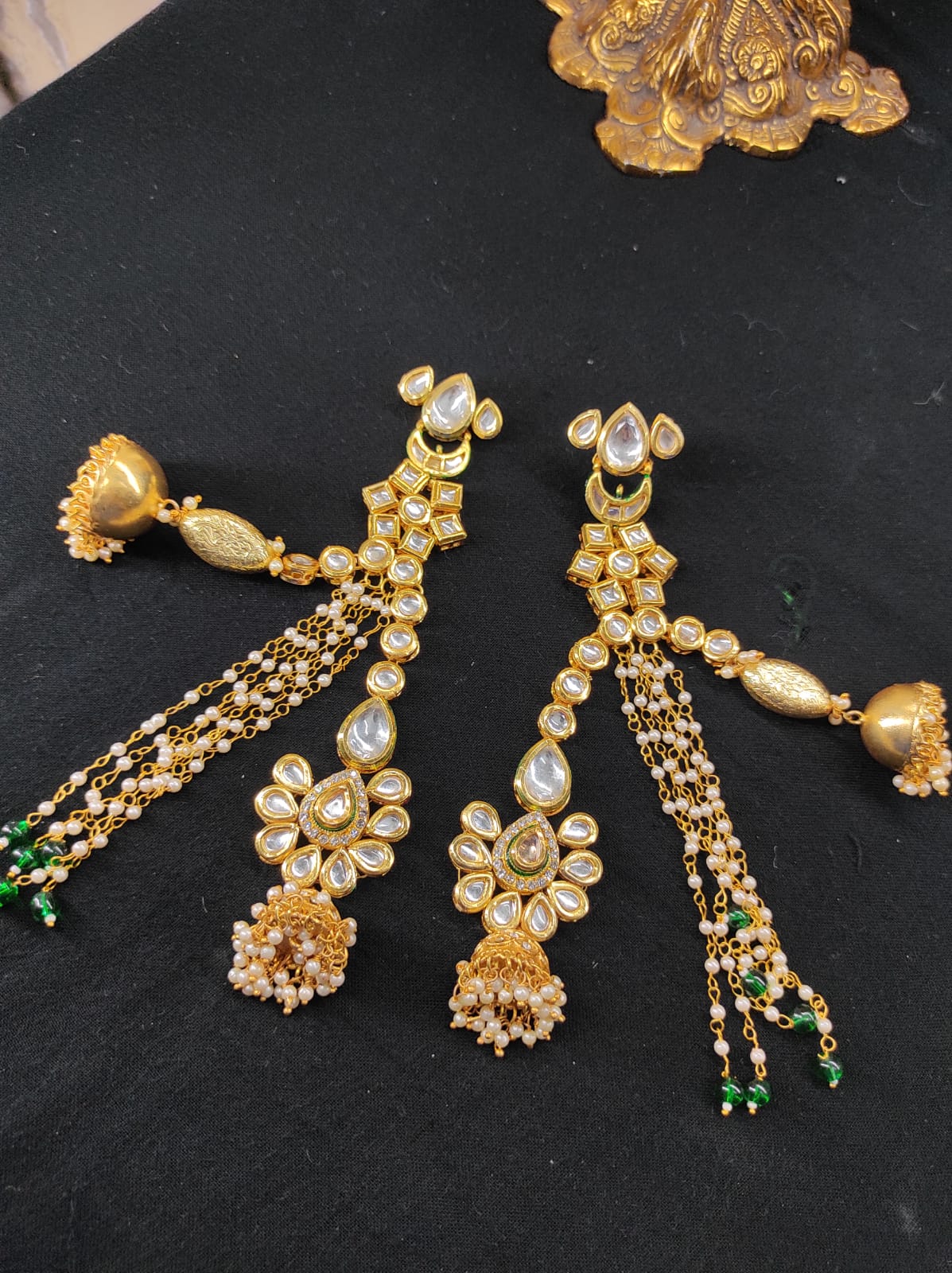 Zevar Earrings High Quality kundan New Design Earrings Set By Zevar