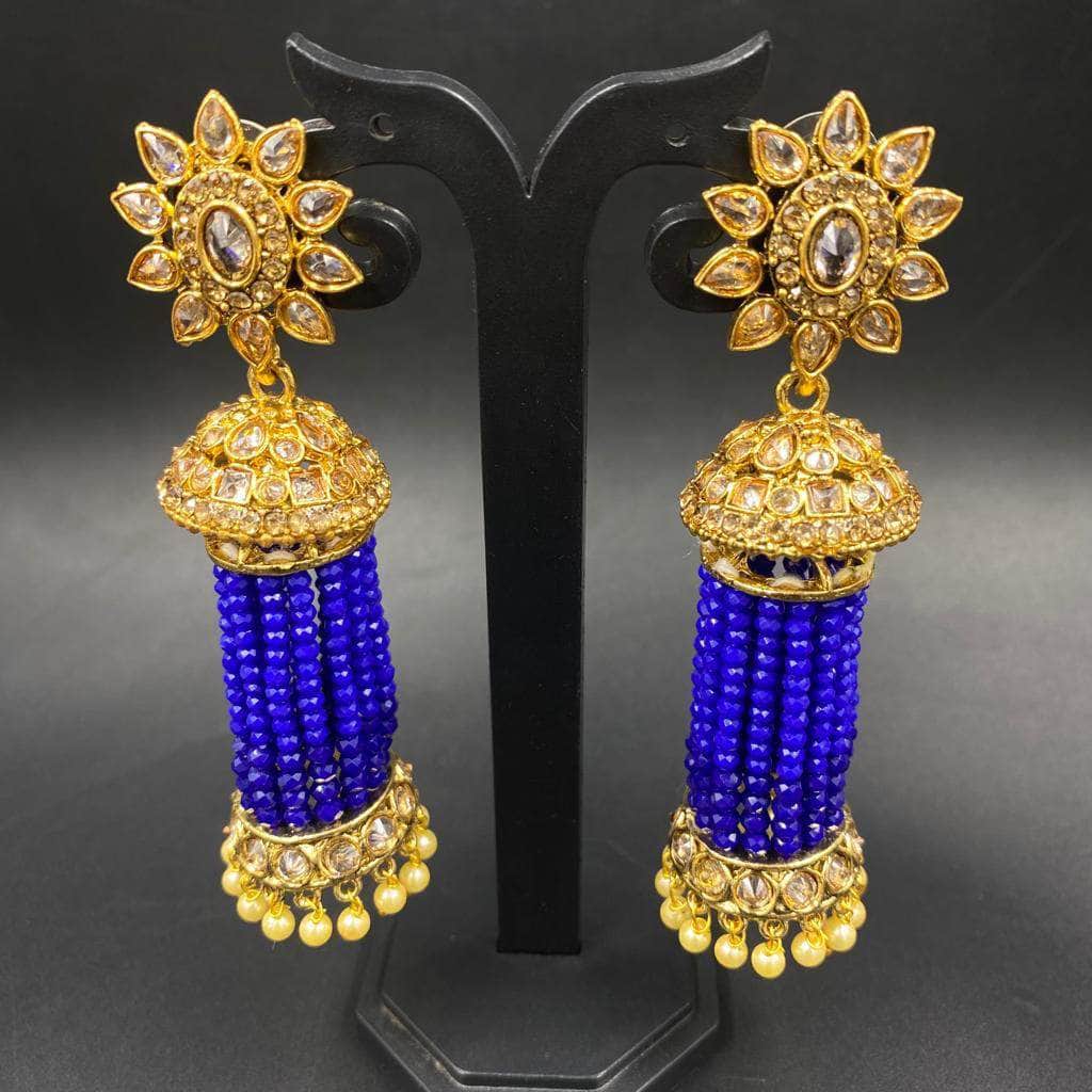 Zevar Earrings Very Beautiful Indian Kundan earrings By Zevar.