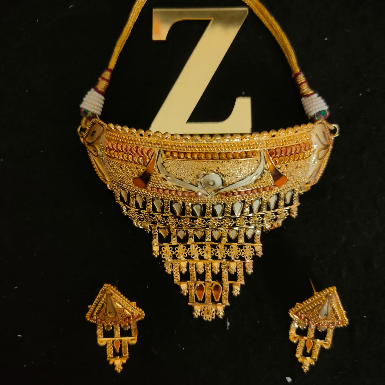 Zevar Jewelry 1 Gram Gold Choker from zevar Jewellery.