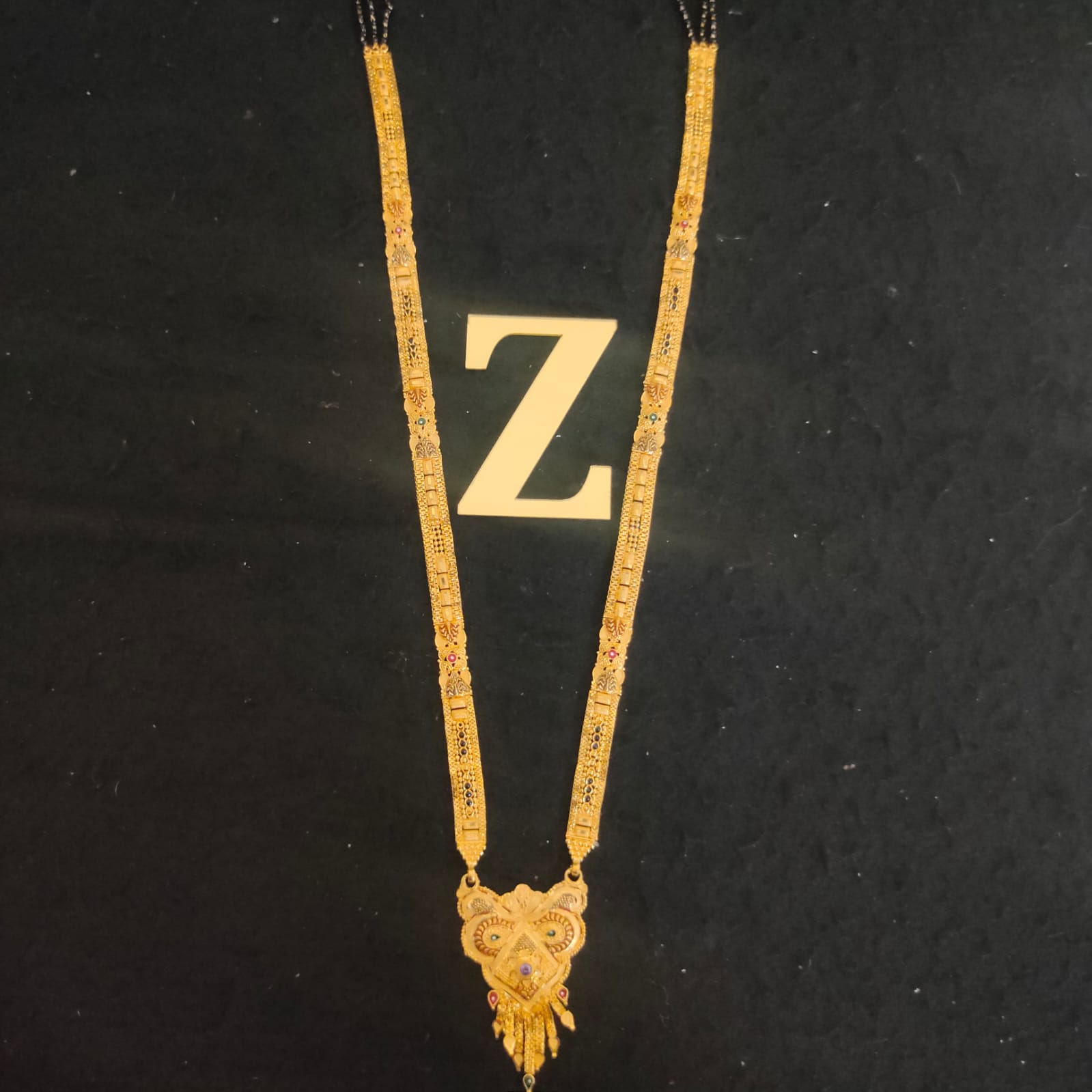 ZEVAR I One Gram Gold Plated Mangalsutra Zevar