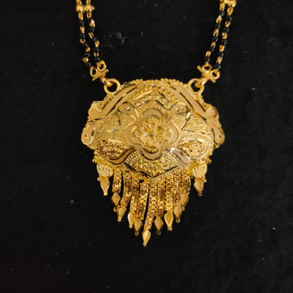 Zevar Jewelry ADORABLE 1GRAM GOLD PLATED MANGALSUTRA BY ZEVAR JEWELLERY