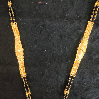Zevar Jewelry ADORABLE 1GRAM GOLD PLATED MANGALSUTRA BY ZEVAR JEWELLERY