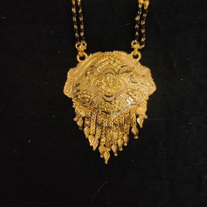 Zevar Jewelry ADORABLE 1GRAM GOLD PLATED MANGALSUTRA BY ZEVAR JEWELLERY