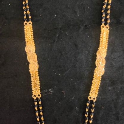 Zevar Jewelry ADORABLE 1GRAM GOLD PLATED MANGALSUTRA BY ZEVAR JEWELLERY