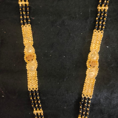 Zevar Jewelry ADORABLE 1GRAM GOLD PLATED MANGALSUTRA BY ZEVAR JEWELLERY