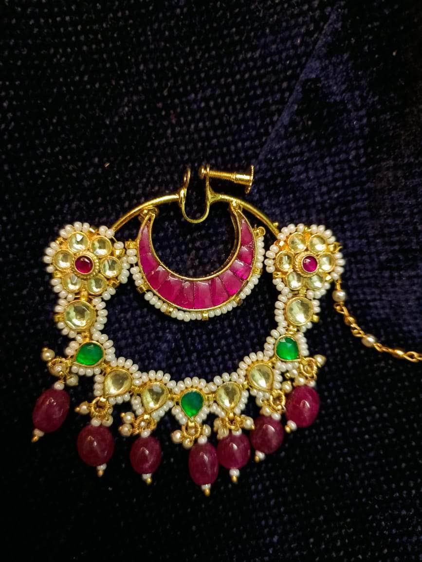 Zevar Jewelry ahmdabadi nath big size