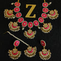 Zevar Jewelry BEAUTIFUL KUNDAN MEENAKARI NECKLACE BY ZEVAR
