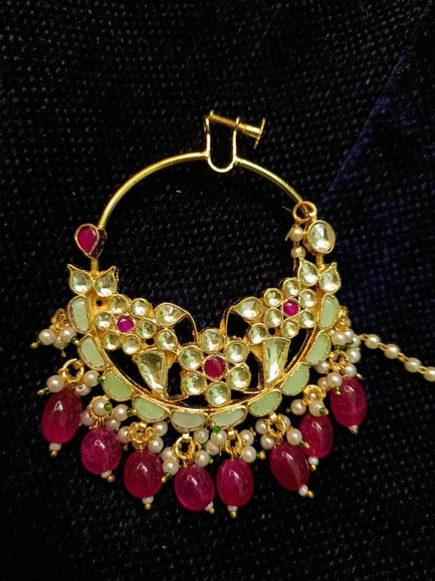 Zevar Jewelry big size ahmdabadi nose ring