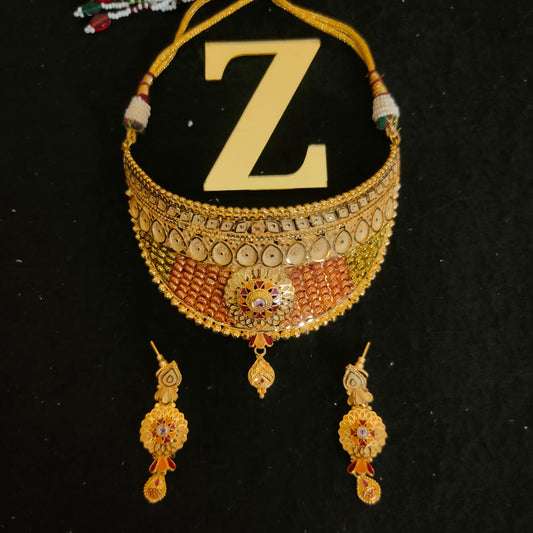 Zevar Jewelry Copy of 1 Gram Gold Choker from zevar Jewellery.