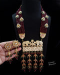 Zevar Jewelry Copy of latest kundan long necklace new design set by zevar