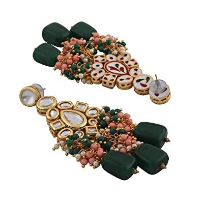 Zevar Jewelry Copy of Premium Quality Elegant Kundan Bridal Set Jewellery Set By Zevar