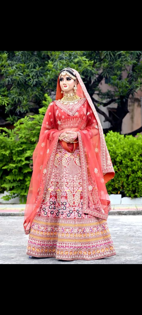 20+ Pastel Bridal Jewellery Sets That Made Us Swoon! | Indian bridal dress,  Bridal wear, Pink bridal lehenga