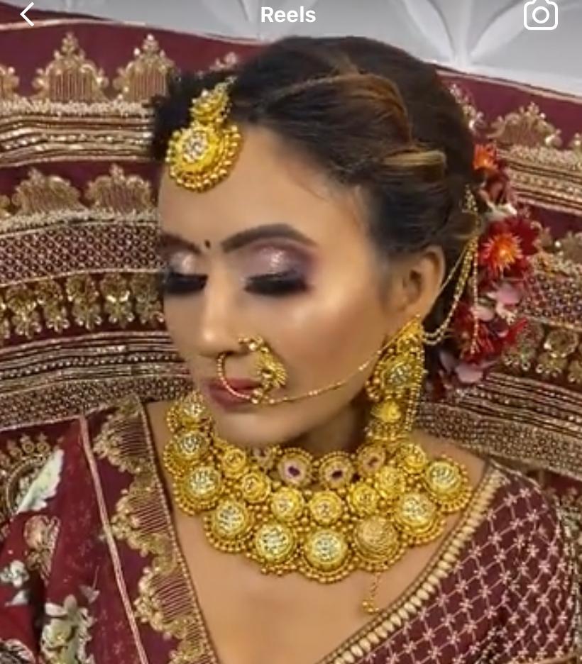 Zevar Jewelry Indian Heavy Bridal Jewellery - A must for Indian weddings  Set By Zevar