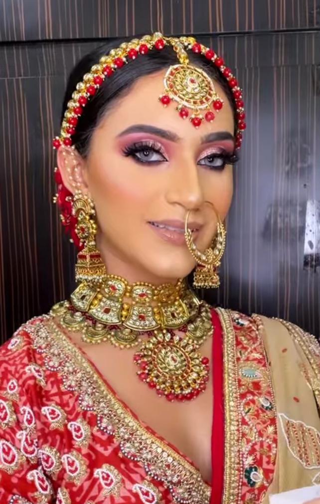 Zevar Jewelry Indian Heavy Bridal Jewellery - A must for Indian weddings  Set By Zevar