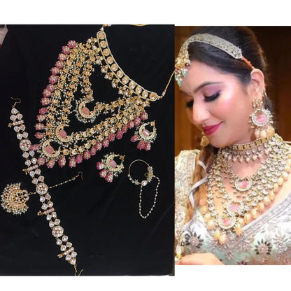 Zevar Jewelry Kundan Bridal Jewellery Necklace set By Zevar