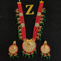 Zevar Jewelry long necklace traditional new design set by zevar