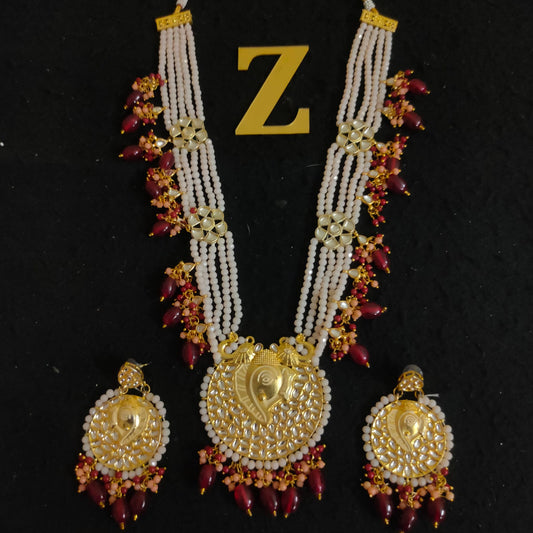 Zevar Jewelry long necklace traditional new design set by zevar