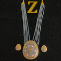 Zevar Jewelry long necklace traditional new design set by zevar