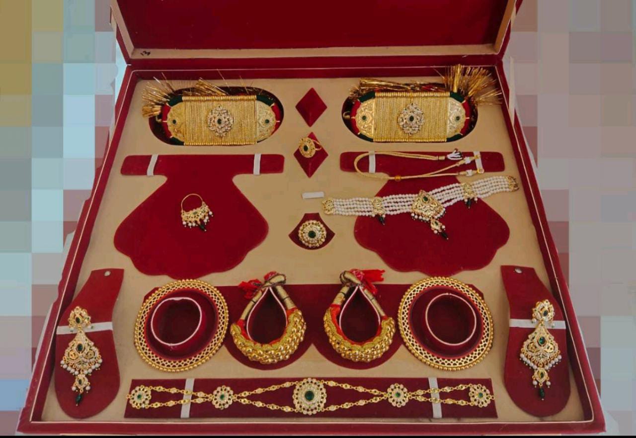 Zevar Jewelry Premium Quality Gold plated rajputi Full Bridal jewellery Set By Zevar1