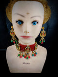 Zevar Jewelry Premium Quality Pearl Kundan Choker Necklace Earrings set By Zevar
