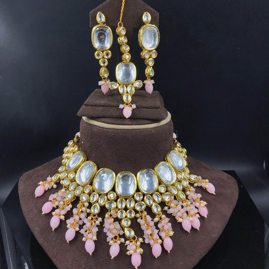 Kundan necklace - Zevar