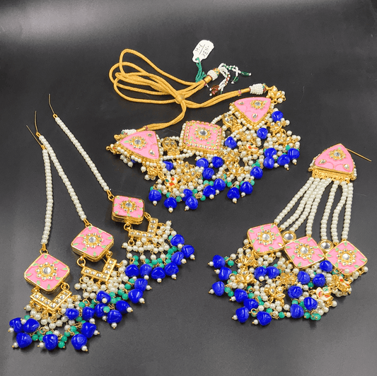 Kundan necklace - Zevar